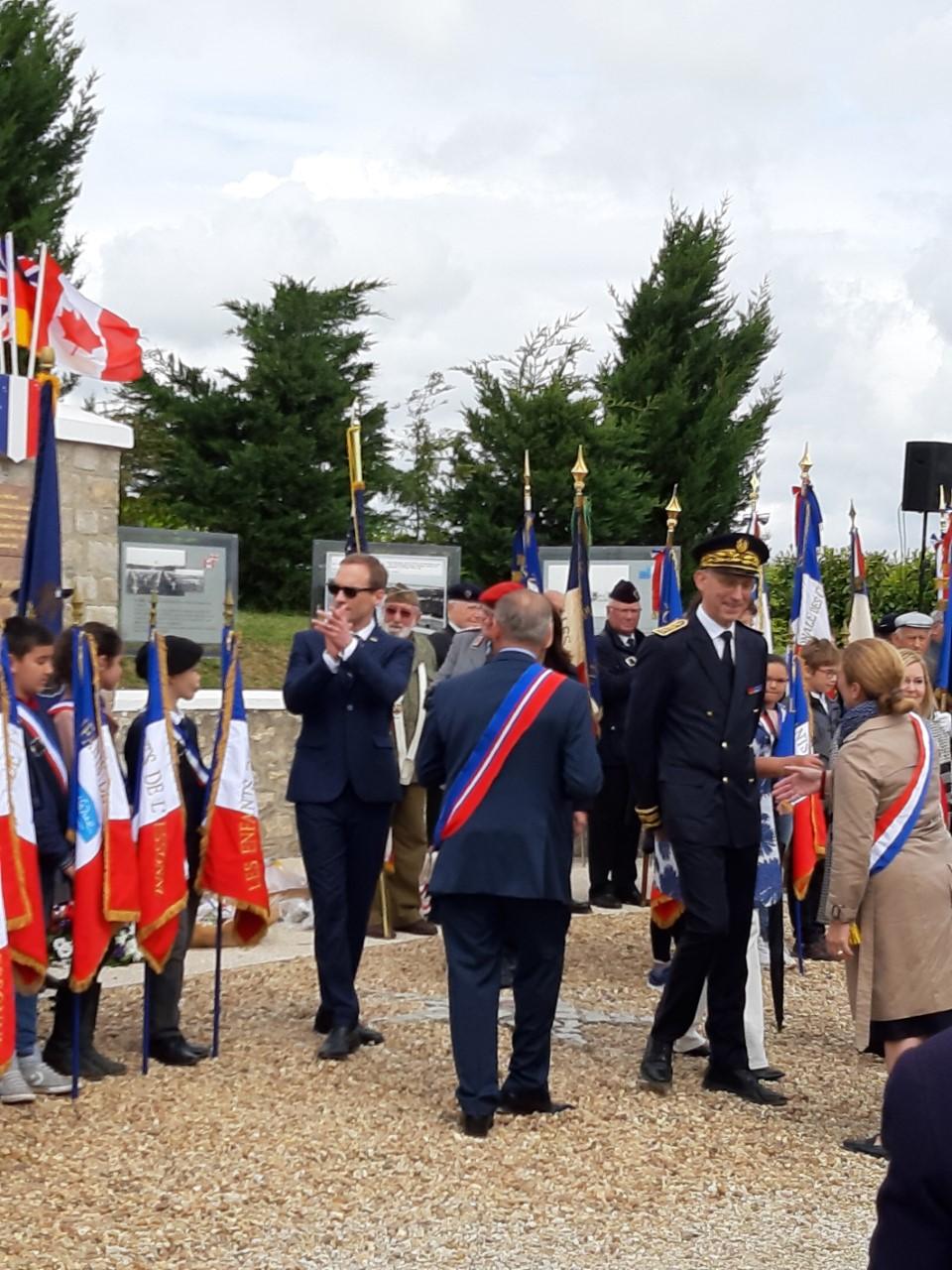 75° anniversaire de la libération du Sud Essonne. UD 91 UNPRG